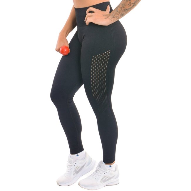 Legging Feminina Modelo Arrastão Fitness Selene