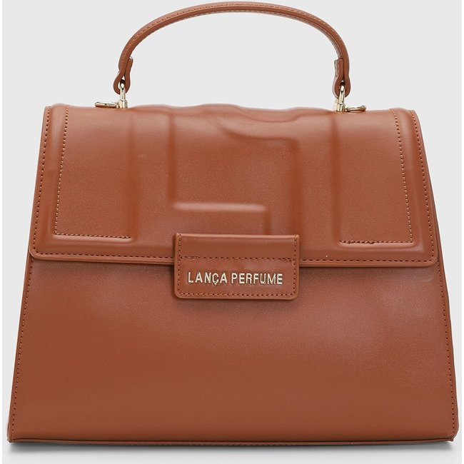 Bolsa Feminina Lança Perfume Estruturada Marrom