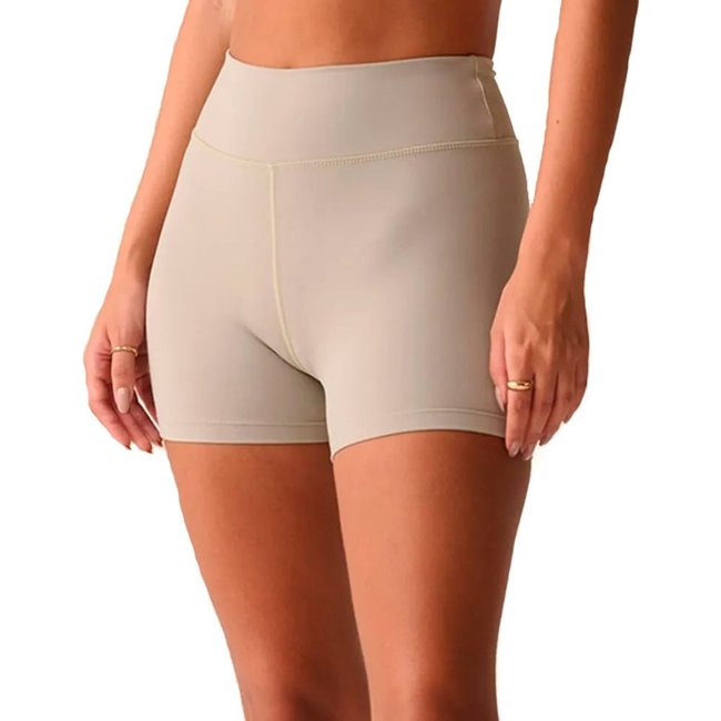 Short Feminino Fila Flat Life Fitness Bege Claro