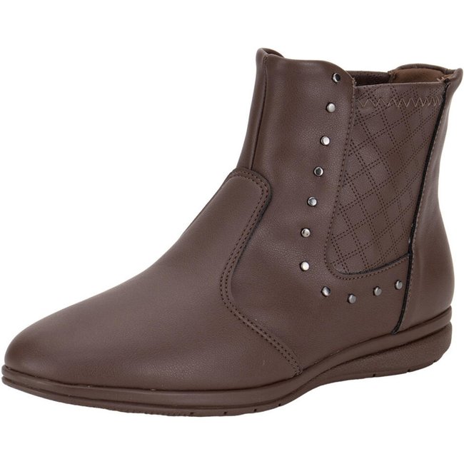 Bota Feminina Cano Baixo Piccadilly 261036 0080610 Marrom