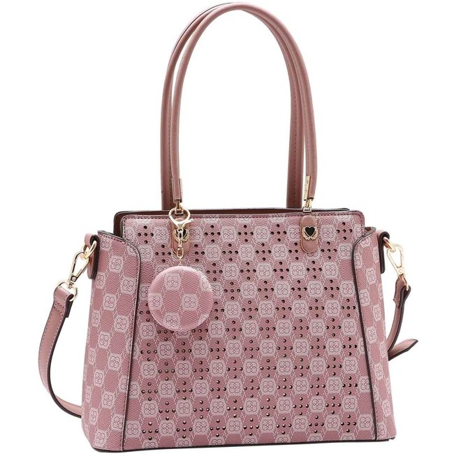 Bolsa Feminina Chenson Original New Cristal Ombro Rose 3485028
