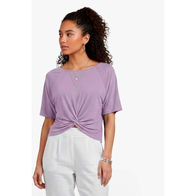 Blusa Feminina Lisa Infinita Cor Roxo