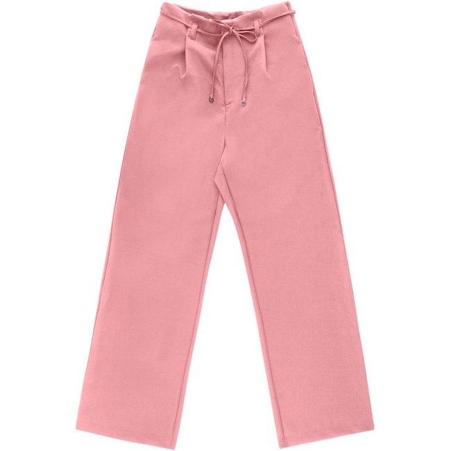 Calça Alfaiataria Pantalona Endless Rosa