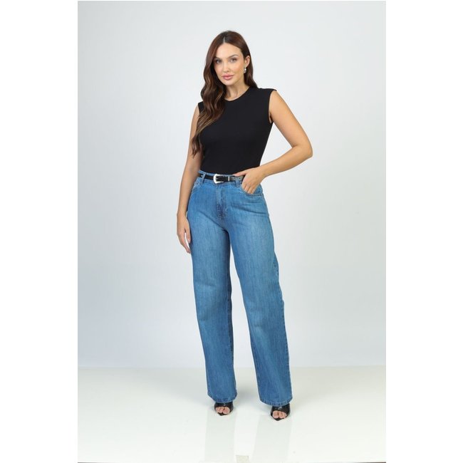 Calça Jeans Reta 44 Gazzy