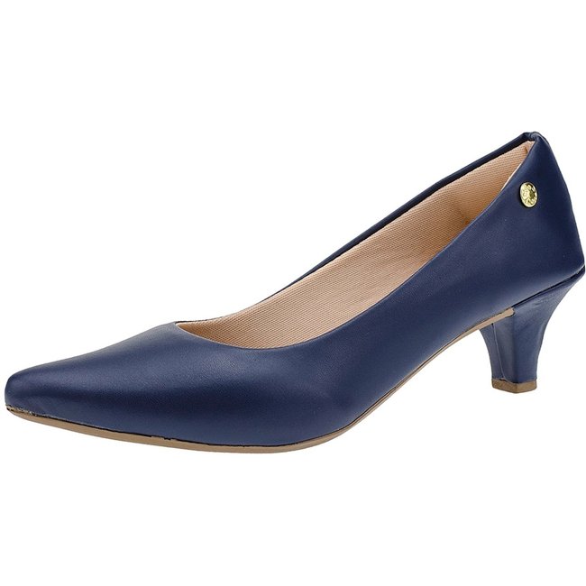 Scarpin Feminino Sapato Social Feminino Bico Fino Scarpin Salto Baixo