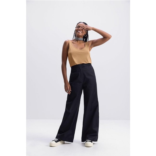 Blusa Feminina Essencial Em Viscolycra Essendi Camel Médio Bege