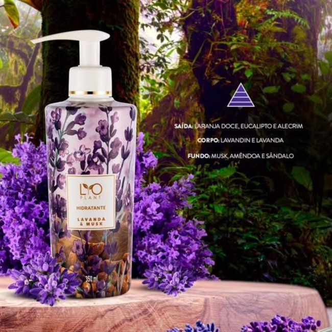 Mahogany Lyoplant Lavanda E Musk - Hidratante 350Ml