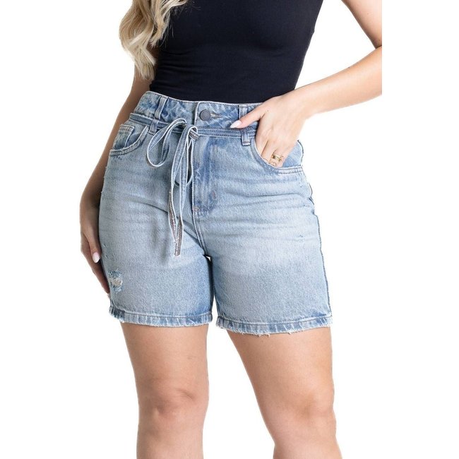 Shorts Jeans Sawary - 281349 - Azul - Sawary