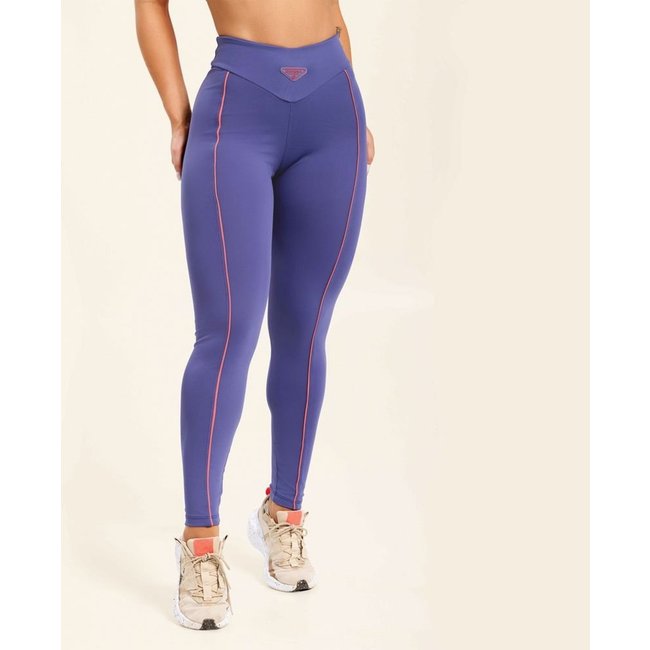 Legging Like Azul Dusk Poliamida Donna Carioca