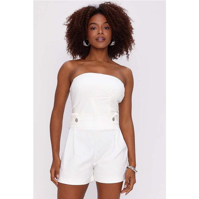 CROPPED CLOE SEM ALCA OFF WHITE Gatabakana