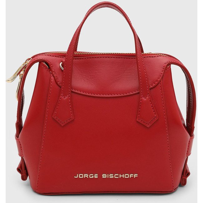 Bolsa Feminina Jorge Bischoff Média Vermelha