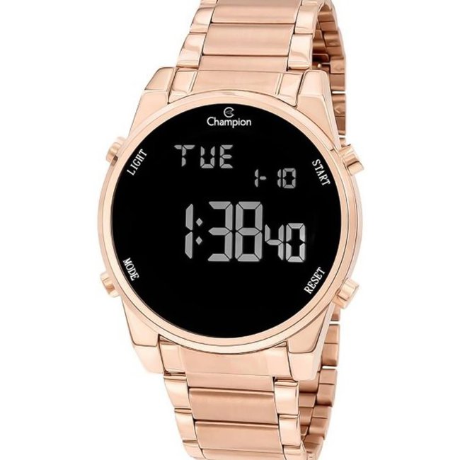 Relógio Feminino Digital Champion Rosé CH40071P