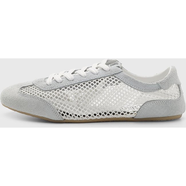 Tênis Feminino Santa Lolla Tela Translúcida Branco/Cinza