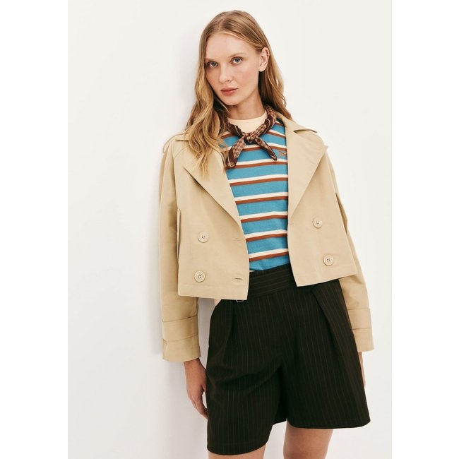 Trench Coat Feminino Curto Hering