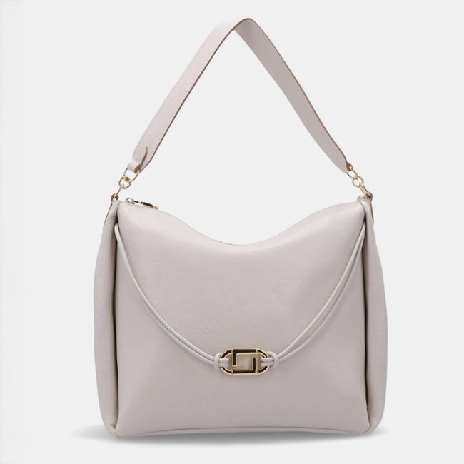 Bolsa Hobo Grande New Ridge - 2000523 Luz Da Lua Off-white