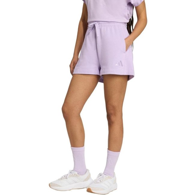 Shorts Moletinho ALL SZN adidas Sportswear Roxo