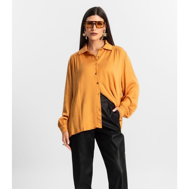 Camisa Feminina Manga Longa Endless Marrom