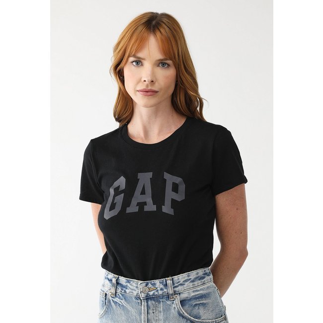 Camiseta GAP Logo Preta