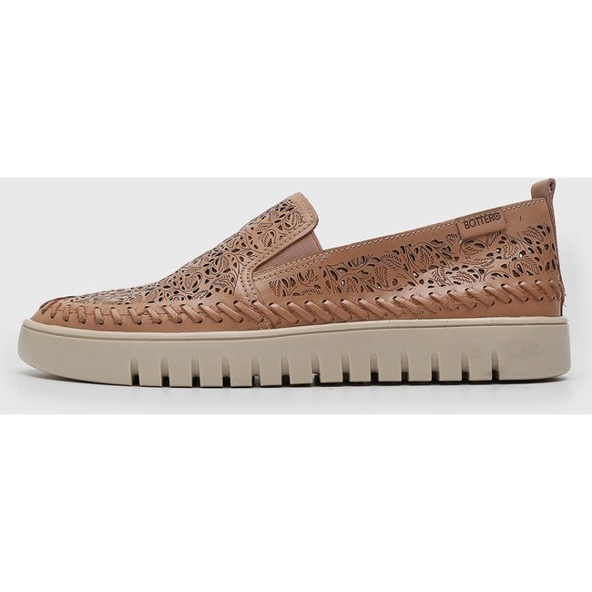 Mocassim Feminino Bottero Recortes a Laser Caramelo