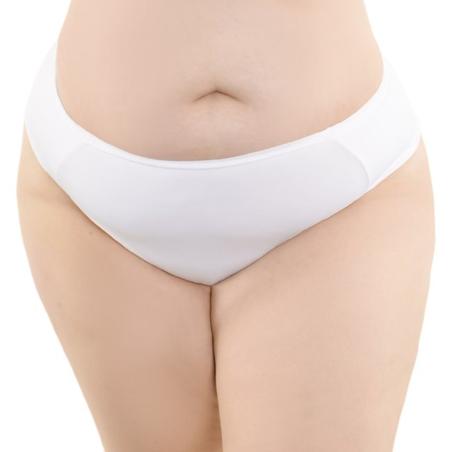 Calcinha Plus Size Fio Duplo Lateral Ampla Santa Passion