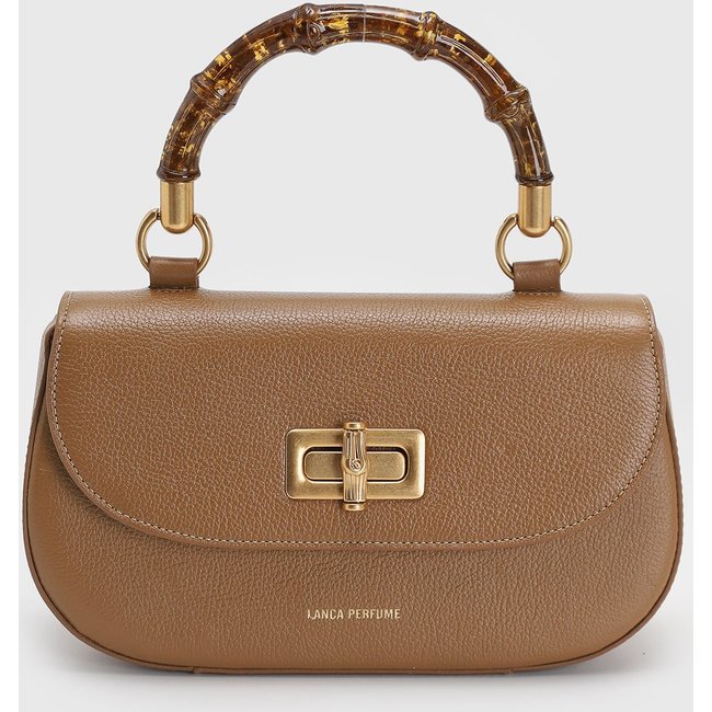 Bolsa Lança Perfume Alça Dupla Marrom
