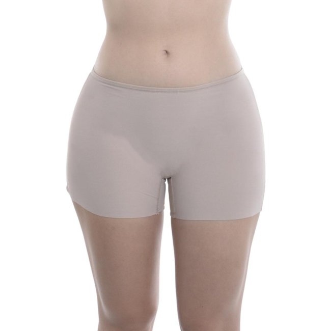 Calcinha Boxer Short Corte A Laser Em Microfibra Feminino Liebe