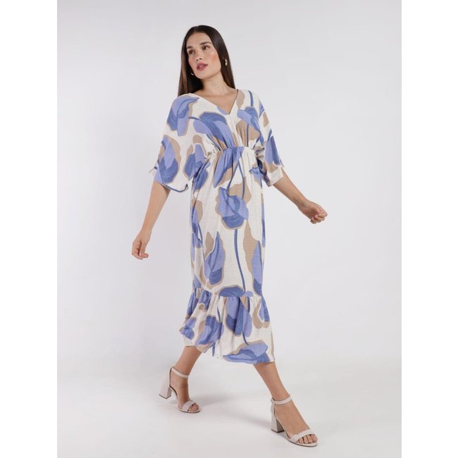 Vestido Midi Autentique Feminino AZUL