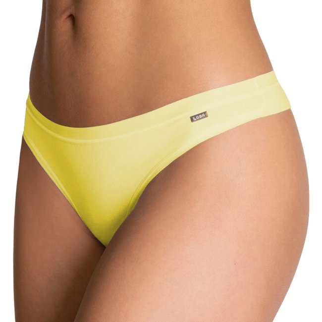Calcinha Loba Fio Dental Algodão Com Elastano 40355 Amarelo