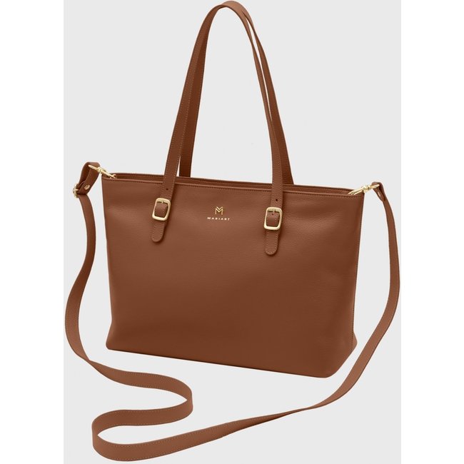 Bolsa Transversal Couro Mariart Cedro Camel