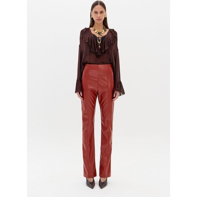 Calça Boot Cut Com Cintura Alta Lança Perfume