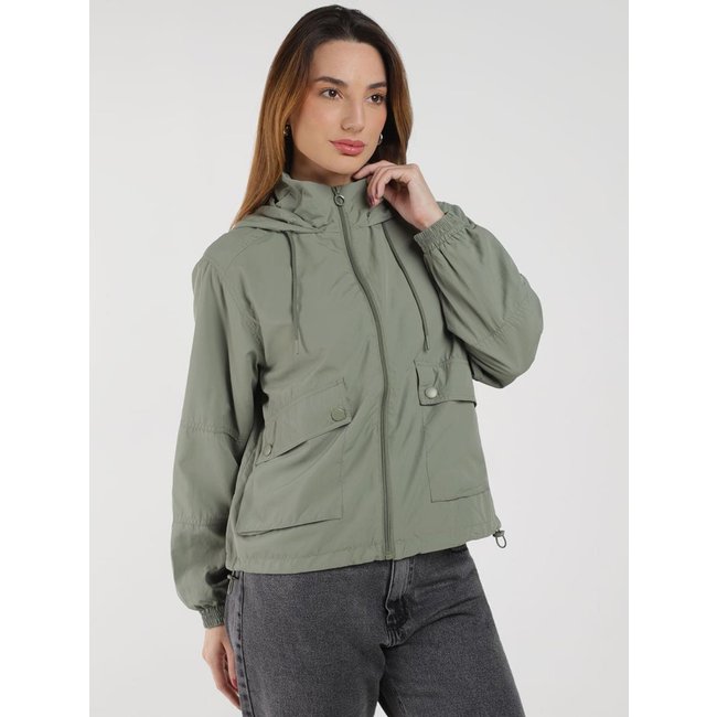 Jaqueta Corta Vento Autentique Feminino VERDE