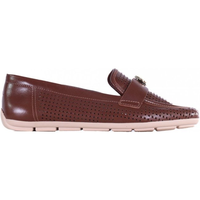 Sapatilha Feminina Mocassim Comfortflex 25-61332 Comfortflex Marrom