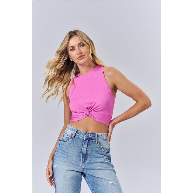 Blusa Torção Frontal Feminina Acostamento