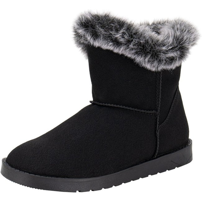 Bota Feminina Cano Baixo Mooncity 70811 0740811 Preto