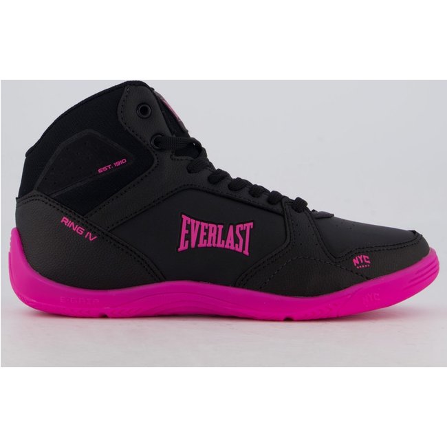 Tênis Everlast Ring 3 Feminino Preto e Rosa