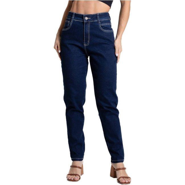 Calça Jeans Sawary Mom - 281262 - Azul - Sawary