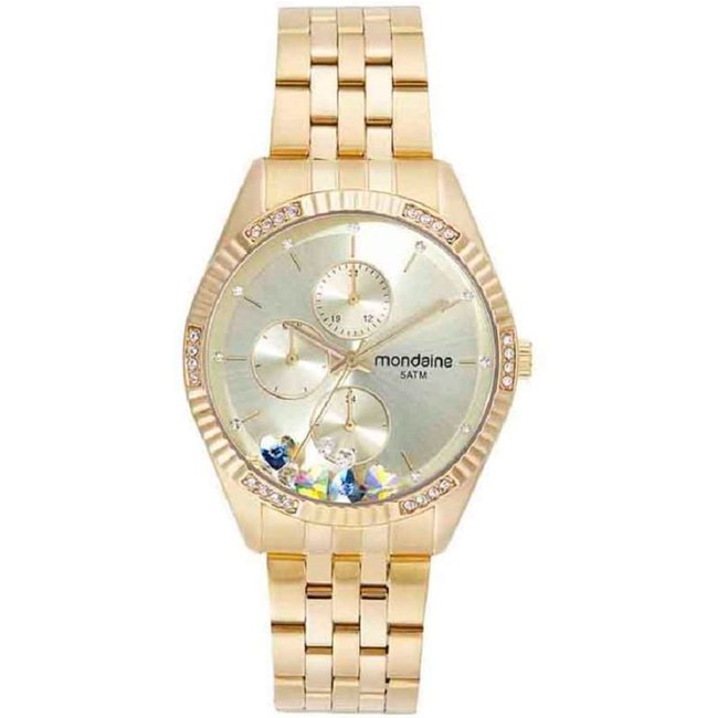 Relógio Feminino Mondaine Dourado Mondaine