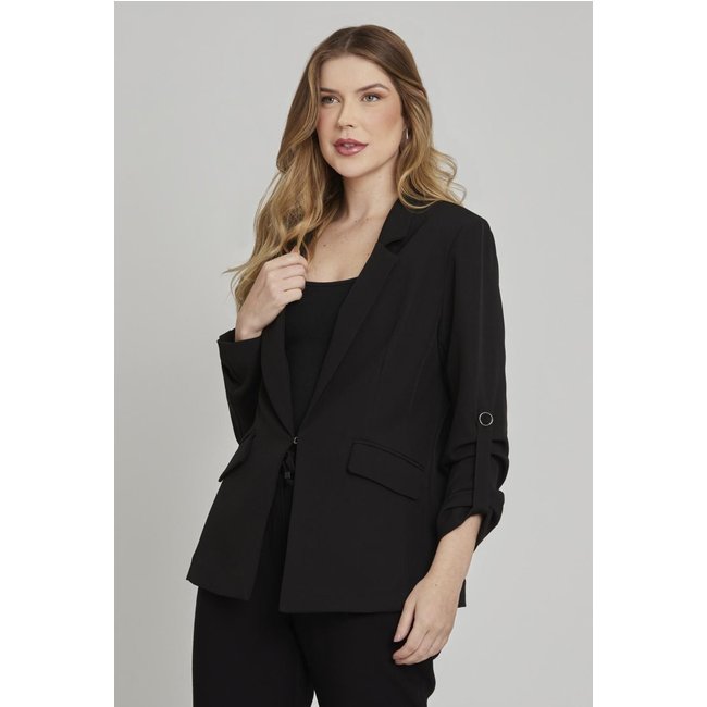 Blazer Alongado Preto