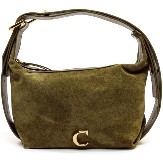Bolsa Izza Couro Verde Cecconello C2912-5