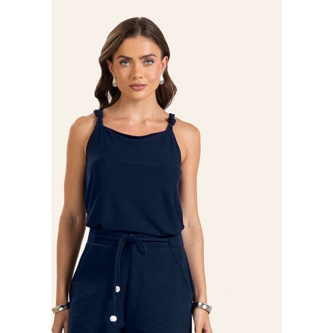 Blusa de Alça Feminina Endless. Azul