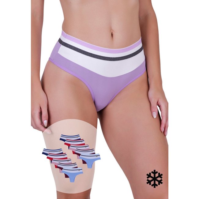 Kit 10 Calcinhas Femininas Microfibra Mágica Elástico Super Confortável Concept Lingerie