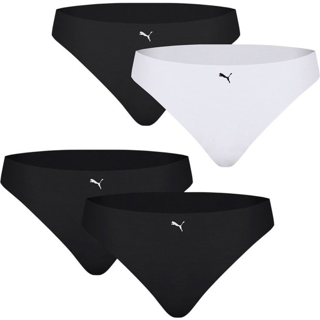 Kit 4 Calcinhas Puma Corte a Fio Feminina