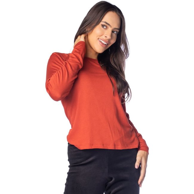 Blusa Cropped Feminina Giraffe Logo Metalizado Telha