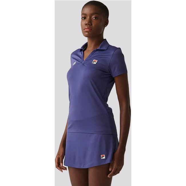 Skort Fila Tennis Basic Feminino Azul Carbono
