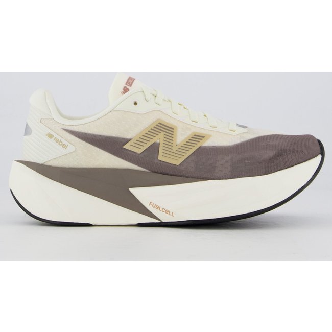 Tênis New Balance Fuelcell Rebel V5 Feminino Off White