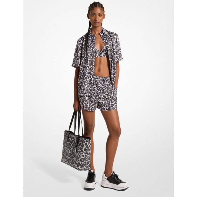 Camisa Cheetah De Poliéster Mt440mbez1057