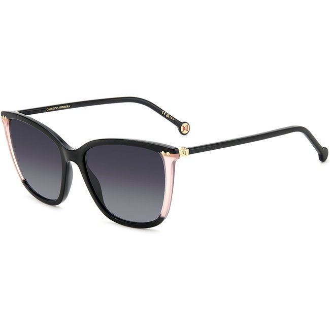 Óculos de Sol Carolina Herrera Her 0245/S 3H2 - Preto 55