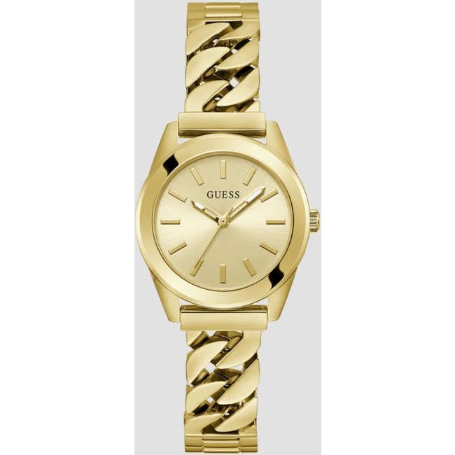 Relógio Guess Pulseira Corrente Dourado