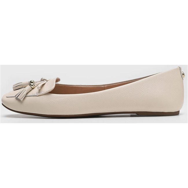Sapatilha Feminina Jorge Bischoff Laço Off-White