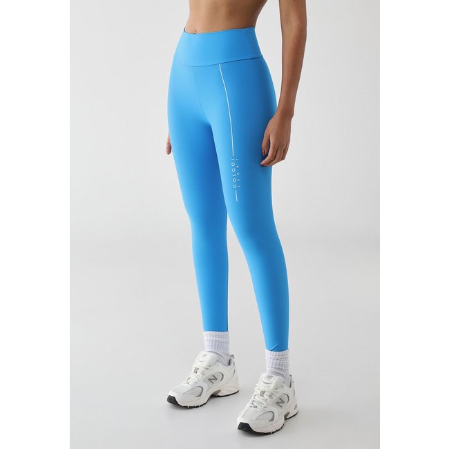 Calça Legging Feminina Colcci Sport Cintura Alta Azul